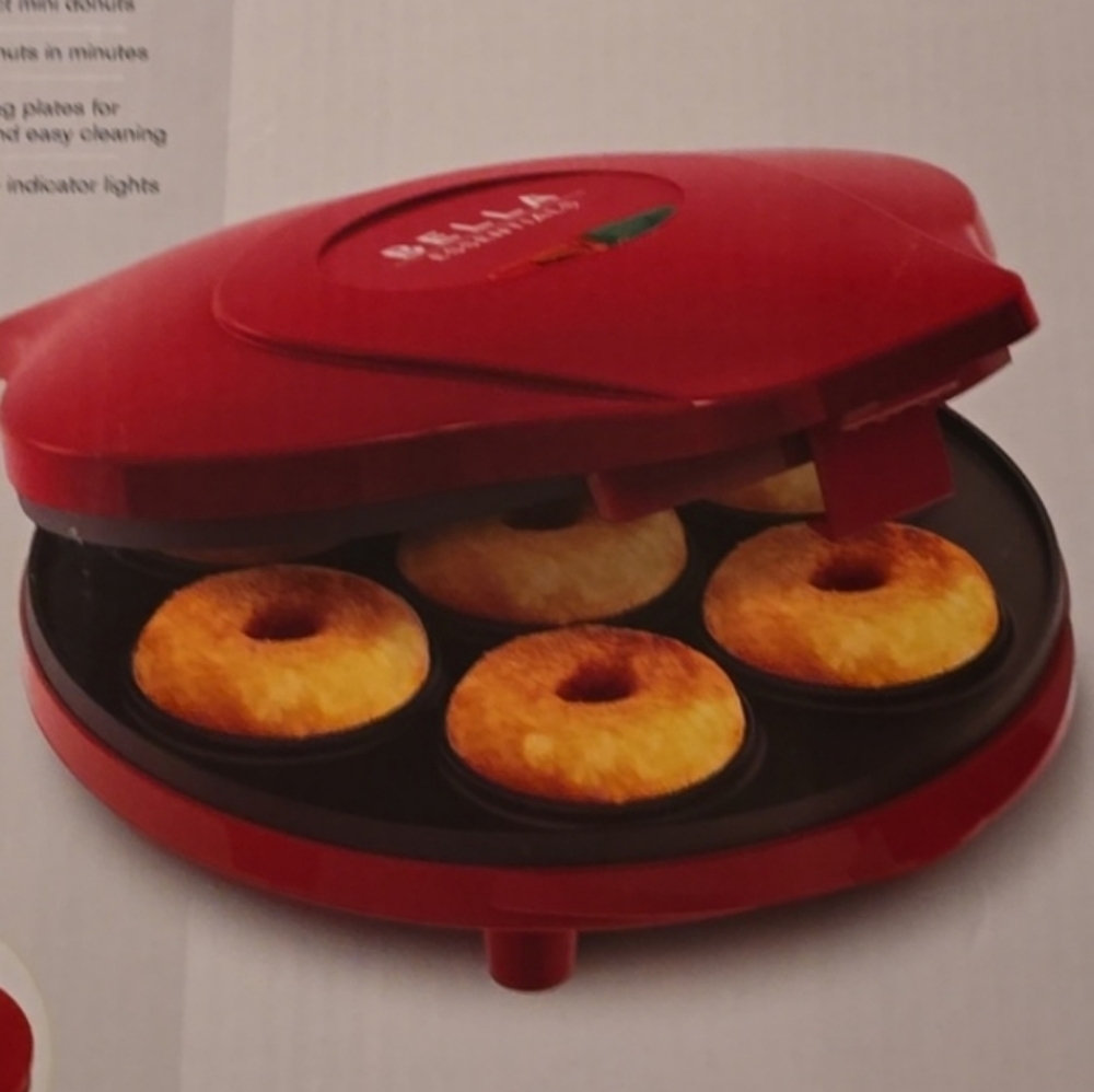 BELLA ESSENTIALS BRAND DONUT MAKER